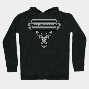 supply no demand - deer geomettric Hoodie